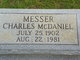  Charles McDaniel “Charlie” Messer