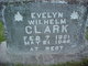  Evelyn <I>Wilhelm</I> Clark