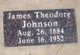  James Theodore Johnson