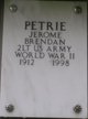  Jerome Brendan Petrie