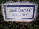  John Frederick Koster