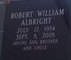  Robert William Albright