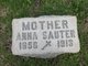  Anna <I>Miller</I> Sauter
