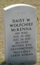 Daisy W Wolfchief McKenna Photo
