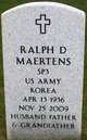  Ralph Dale Maertens