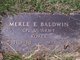  Merle Elwood “Pete” Baldwin