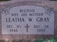  Leatha W. “Lee” <I>Whipkey</I> Gray