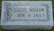  Sarah Elizabeth “Lizzie” <I>Saylor</I> Miller