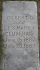  Gilbert D. Cluverius