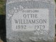  Ottie <I>Miller</I> Williamson