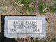  Ruth Ellen Williamson
