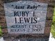  Ruby L Lewis