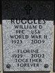  William D Ruggles