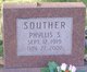  Phyllis Miller <I>Shillady</I> Souther