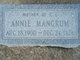  Annie Mangrum