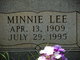  Minnie Lee <I>Duke</I> Rogers