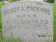  Mercy A. <I>Willetts</I> Packard
