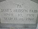 James Hudson “Pa” Babb