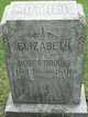 Elizabeth L “Lizzie” <I>Swaim</I> Brooks