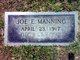  Joe Edgar Manning
