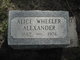  Alice L <I>Wheeler</I> Alexander