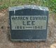  Warren Edward Lee