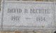 Dr David Dean Bechtel