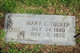  Mary C <I>Earnhardt</I> Tucker