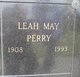  Leah May <I>Babcock</I> Perry
