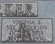  Virginia Elizabeth <I>Anderson</I> Parker