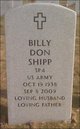  Billy Don Shipp