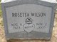  Rosetta Wilson