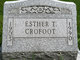  Esther Thayer Crofoot