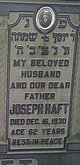  Joseph Haft
