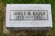  James William “Will” Bader Sr.