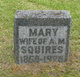  Mary <I>Cook</I> Squires