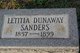 Letitia Dunaway Sanders Photo