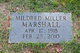 Mildred Catherine <I>Miller</I> Marshall