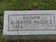  Jeanne L. Wallace