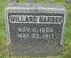  Willard Barber