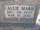  Callie Marie <I>White</I> Koenig