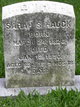  Sarah N. Elizabeth “Sallie” <I>Brey ?</I> Hauck