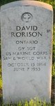 Sgt David Rorison