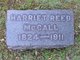  Harriet Marion <I>Reed</I> McCall