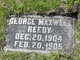  George Maxwell Reedy