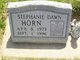 Stephanie Dawn “Steph” Horn Photo
