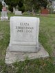  Eliza <I>Roush</I> Zimmerman