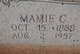  Mamie Calvinia <I>Wofford</I> Martin