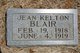  Jean Kelton Blair