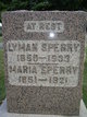   Lyman <I> </I> Sperry